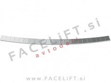 Zaščita zadnjega odbijača srebrna mat Citroen C5 Aircross 18-