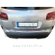 Zaščita zadnjega odbijača srebrna mat Citroen C5 Aircross 18-