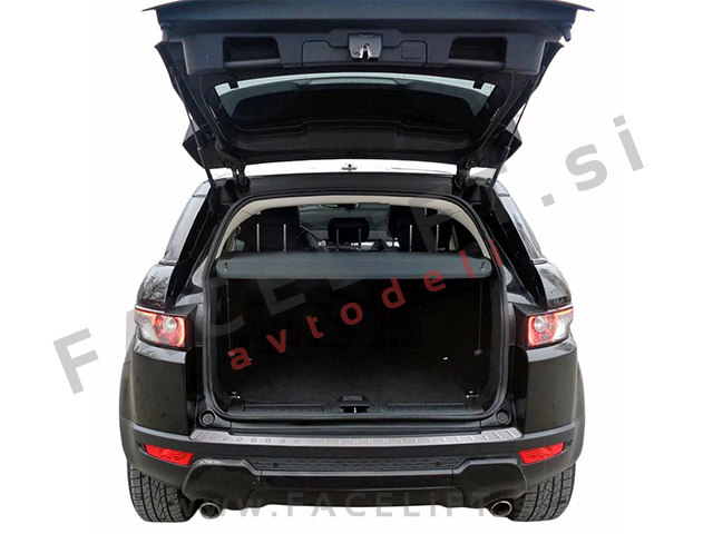 Zaščita zadnjega odbijača srebrna mat Land Rover Range Rover Evoque 11-19