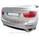 Zaščita zadnjega odbijača srebrna mat BMW X6 E71 08-14