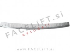 Zaščita zadnjega odbijača srebrna mat Kia Sportage 18-21