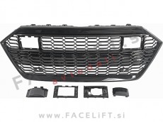 Maska črna sijaj ACC PDC Audi A7 4K 18-