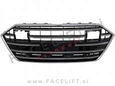 Maska črna sijaj kromirana ACC PDC Audi A7 4K 18-