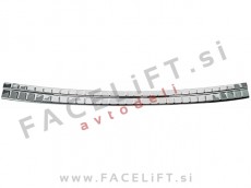 Zaščita zadnjega odbijača kromirana Škoda Kodiaq 16-23