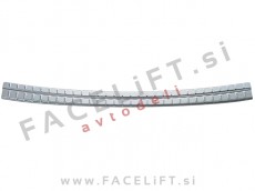 Zaščita zadnjega odbijača srebrna mat Škoda Kodiaq 16-23