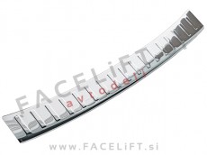 Zaščita zadnjega odbijača kromirana Toyota Avensis Karavan T27 08-15