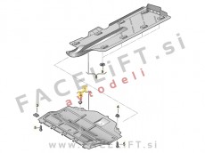 Zaščita motorja Seat Ibiza 6L 02-08