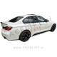 Podaljški pragov M-Performance izgled črni sijaj BMW 3 F30 F31 11-19