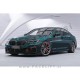 Podaljšek sprednjega odbijača črni sijaj BMW 5 G30 G31 LCI M-Pack 20-23