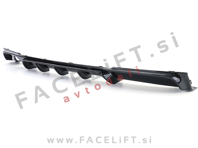 Difuzor M-Performance izgled črni sijaj BMW 3 F30 F31 M 11-19