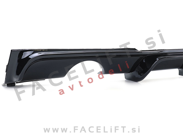 Difuzor M-Performance izgled črni sijaj BMW 3 F30 F31 M 11-19