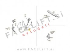 Zadnja luč desna Mercedes E Limuzina W211 06-09