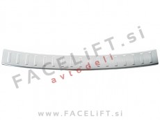 Zaščita zadnjega odbijača srebrna mat Toyota Avensis Karavan T27 08-15