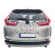 Zaščita zadnjega odbijača srebrna mat Honda CR-V 16-22