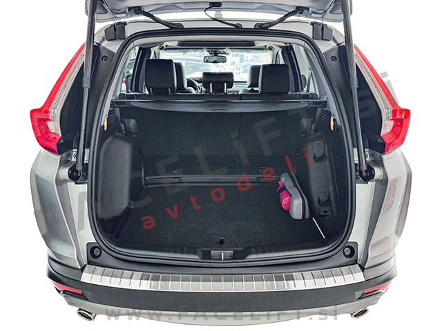 Zaščita zadnjega odbijača srebrna mat Honda CR-V 16-22