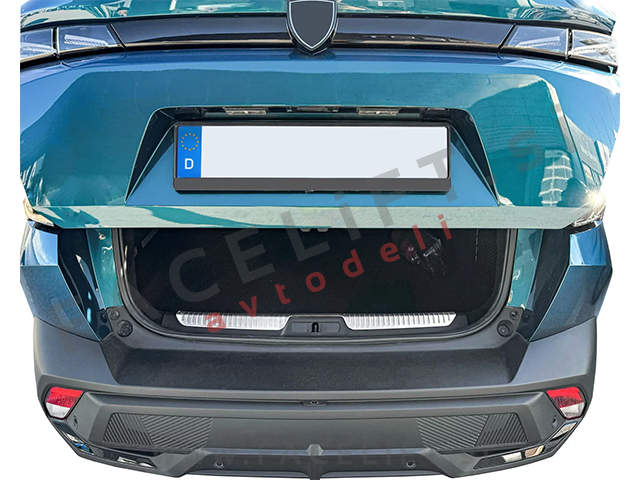 Zaščita zadnjega odbijača notranja kromirana Peugeot 408 22-