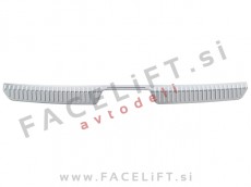 Zaščita zadnjega odbijača notranja srebrna mat Peugeot 408 22-