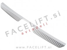 Zaščita zadnjega odbijača notranja srebrna mat Peugeot 408 22-