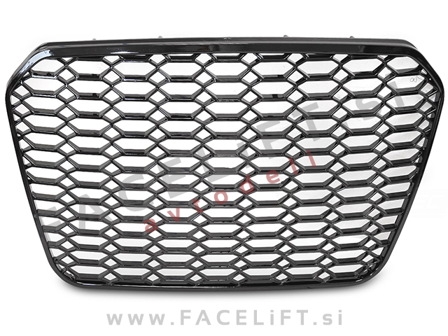 Maska RS izgled črna sijaj Audi A6 4G C7 11-14