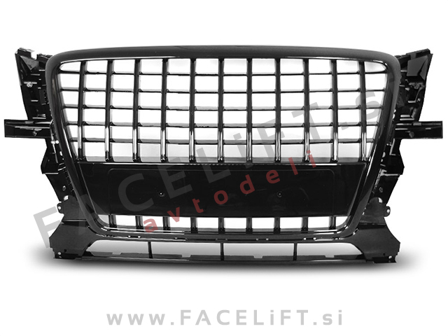 Maska S line izgled črna sijaj Audi Q5 8R 08-12