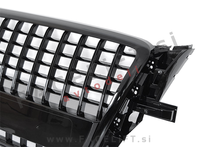 Maska S line izgled črna sijaj Audi Q5 8R 08-12