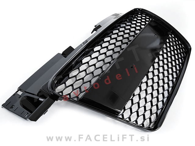 Maska RS izgled črna sijaj Audi TT 8J 06-14 Maska RS izgled črna sijaj Audi TT 8J 06-14
