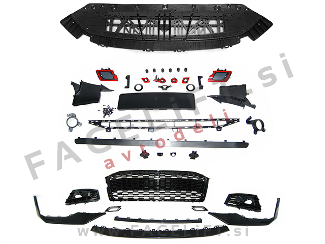Sprednji odbijač RS izgled Audi A5 F5 16-19 Sprednji odbijač RS izgled Audi A5 F5 16-19