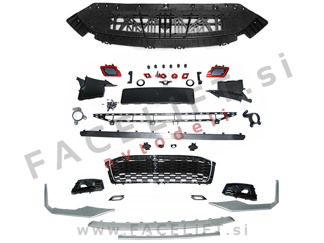 Sprednji odbijač RS izgled Audi A5 F5 16-19
