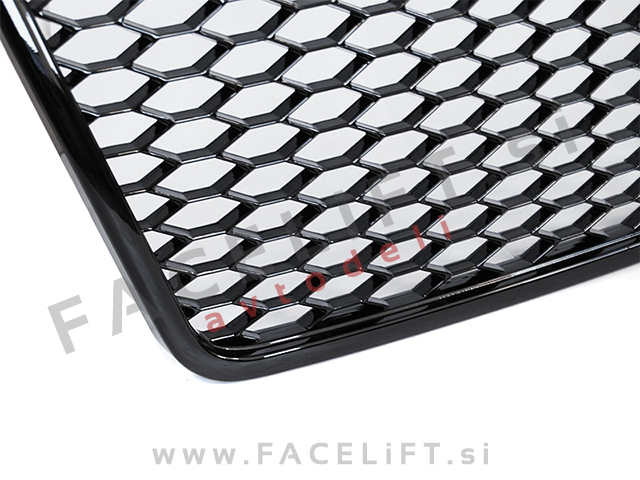 Maska RS izgled črna sijaj Audi A6 C6 4F 08-11