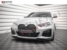 Podaljšek sprednjega odbijača črni sijaj BMW 4, i4 Gran Coupe M-Pack, M440i G26 21-