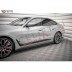 Podaljški pragov črni sijaj BMW 4 Gran Coupe M-Pack, M440i G26 21-