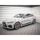 Podaljški pragov črni sijaj BMW 4 Gran Coupe M-Pack, M440i G26 21-