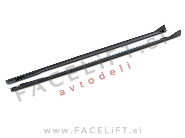 Podaljški pragov črni sijaj BMW 4 Gran Coupe M-Pack, M440i G26 21-