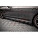 Podaljški pragov črni sijaj Porsche Panamera 970 09-13