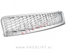 Maska RS izgled srebrna mat Audi A4 B6 8E 00-04