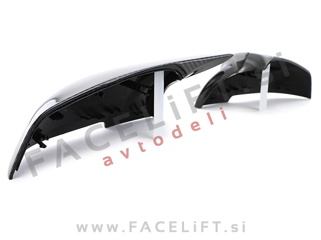 Pokrovi ogledal M izgled karbon sijaj BMW 3 F30 F31 11-19