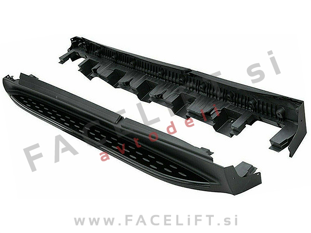 Bočne stopnice črne Mercedes GLC Coupe C253 16-22