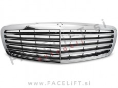 Maska kromirana karbon Mercedes S W221 05-09