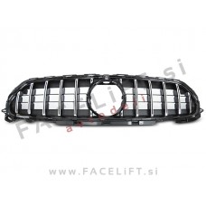 Maska GT izgled črna kromirana sijaj Mercedes E A238 C238 S213 W213 AMG Line 20-23