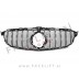 Maska črna kromirana Mercedes C A205 C205 S205 W205 18-21