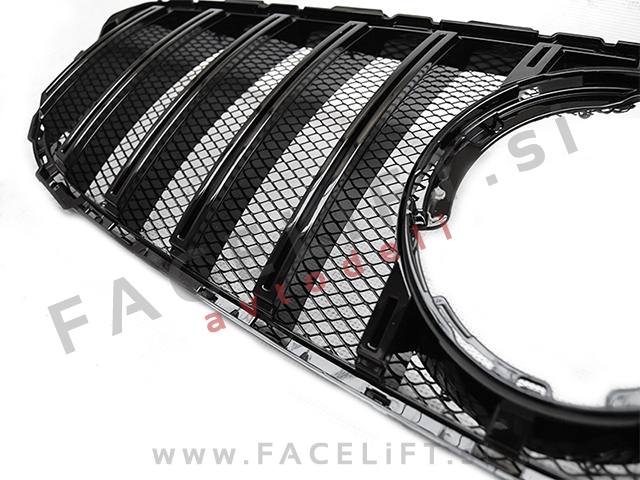 Maska črna sijaj Mercedes C A205 C205 S205 W205 18-21