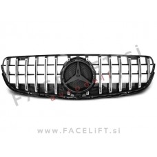 Maska črna kromirana sijaj Mercedes GLC Coupe SUV C253 X253 15-19