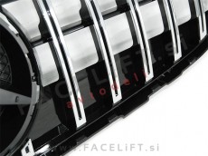 Maska črna kromirana sijaj Mercedes GLC Coupe SUV C253 X253 15-19