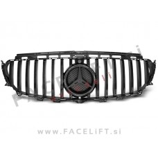 Maska črna kromirana sijaj Mercedes E A238 C238 S213 W213 16-20