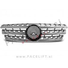 Maska srebrna mat kromirana Mercedes ML W163 98-05