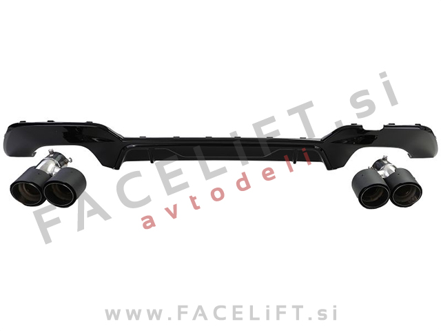 Difuzor z nastavki za izpuh karbon BMW G20 G21 M-Pack 19-22 Difuzor z nastavki za izpuh karbon BMW G20 G21 M-Pack 19-22