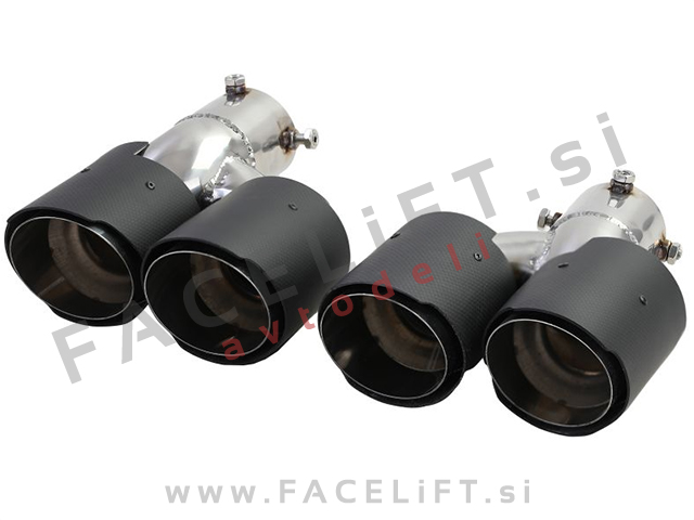 Difuzor z nastavki za izpuh karbon BMW G20 G21 M-Pack 19-22 Difuzor z nastavki za izpuh karbon BMW G20 G21 M-Pack 19-22