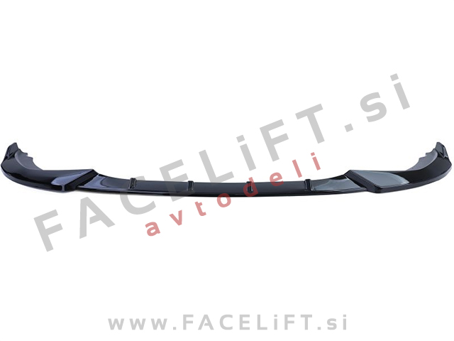 Podaljšek sprednjega odbijača črni sijaj BMW 3 G20 G21 M 19-22
