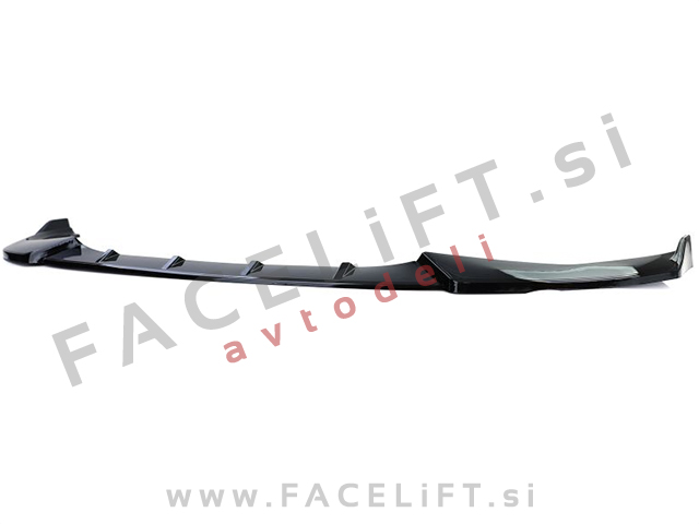 Podaljšek sprednjega odbijača črni sijaj BMW 3 G20 G21 M 19-22