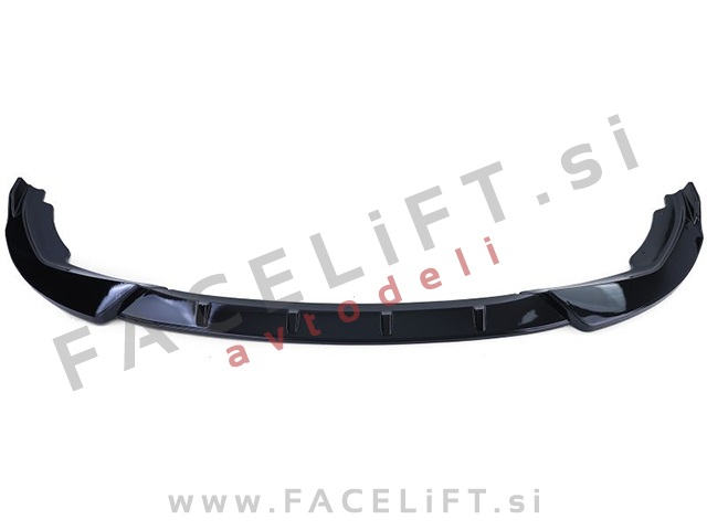 Podaljšek sprednjega odbijača črni sijaj BMW 3 G20 G21 M 19-22